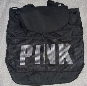 Victoria's Secret Pink drawstring backpack bag NWT